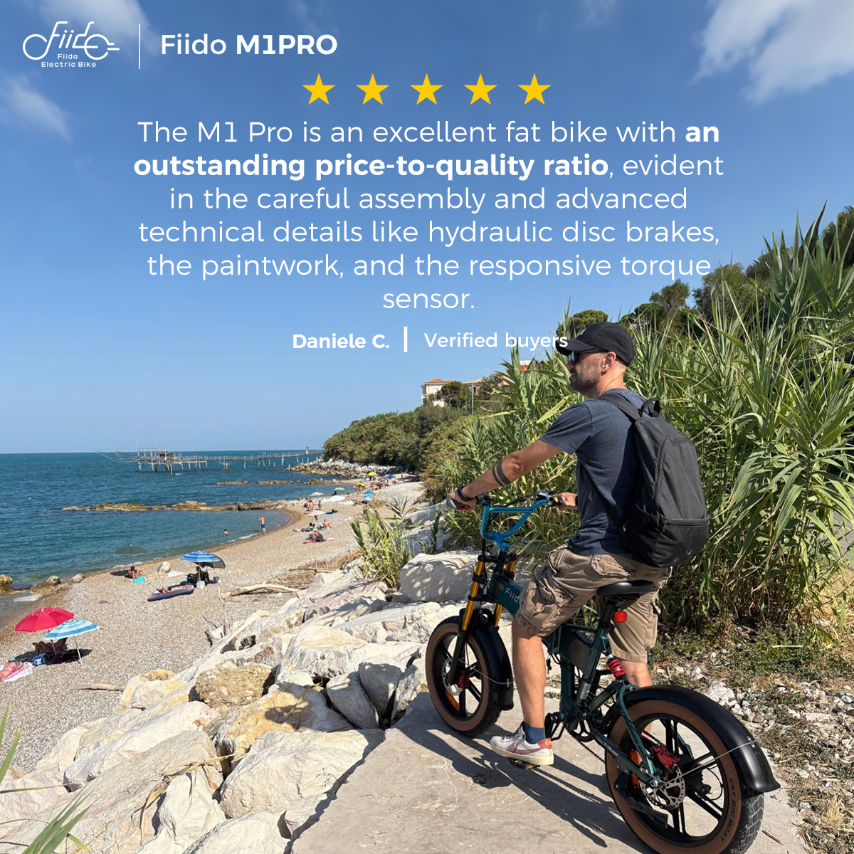 Fiido M1 Pro Bicicleta Elétrica Fat Tire