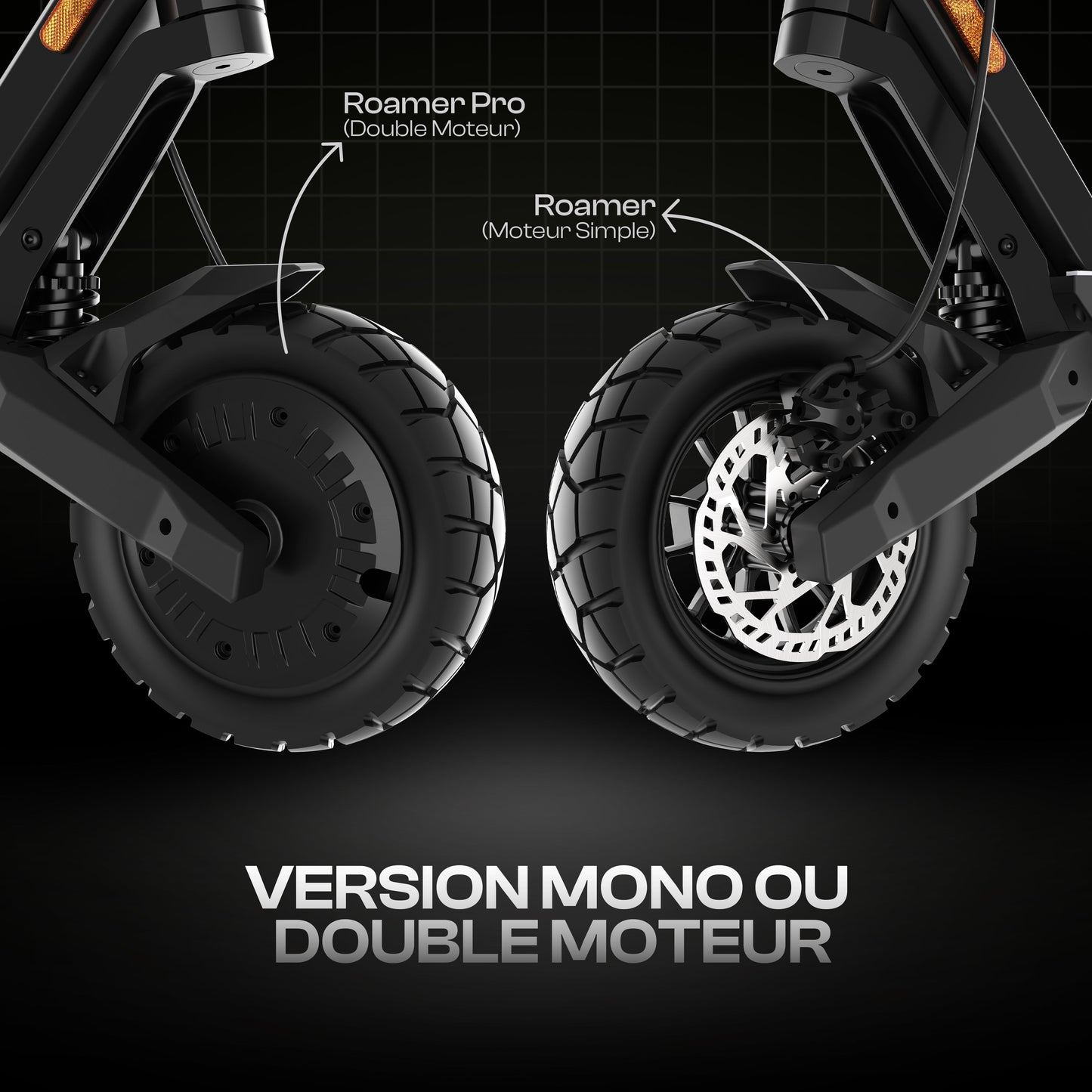 Punk Roamer - motor simples vs motor duplo