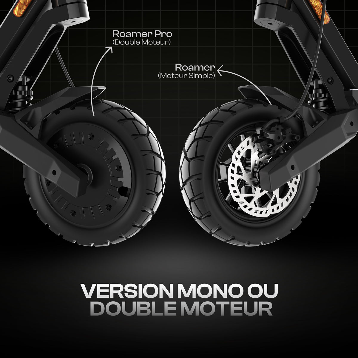 Punk Roamer - motor simples vs motor duplo