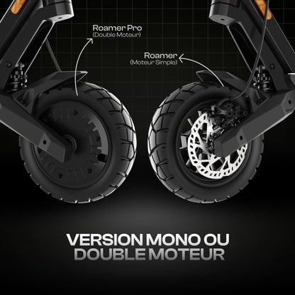 Punk Roamer - motor simples vs motor duplo
