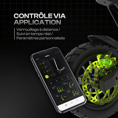 Punk Roamer - controlo via aplicação