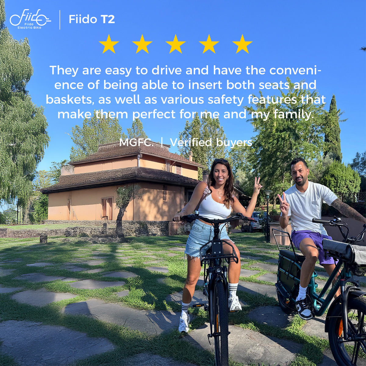 Fiido T2 Longtail Cargo E-bike
