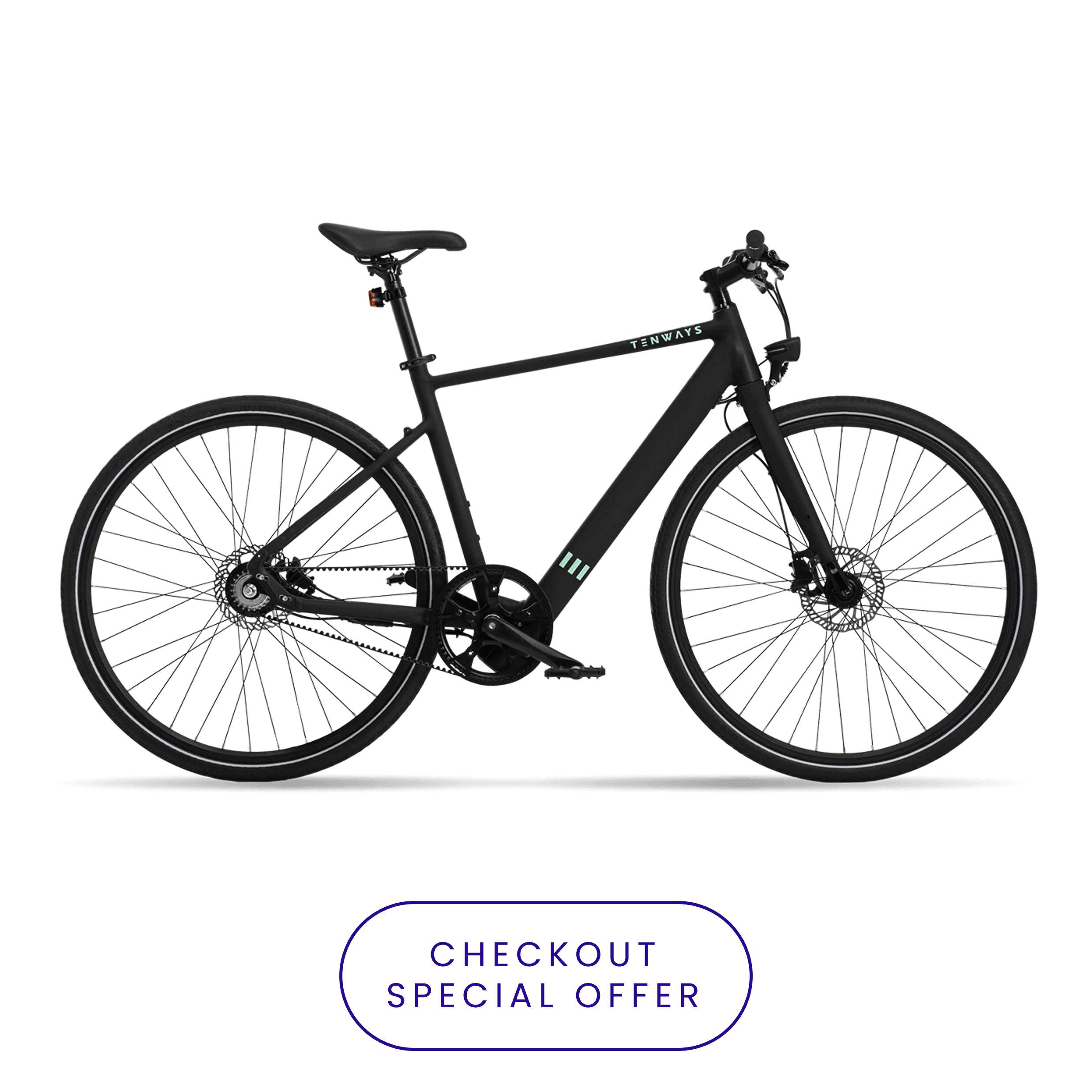 TENWAYS CGO600  | Urban e-Bike | 70 km