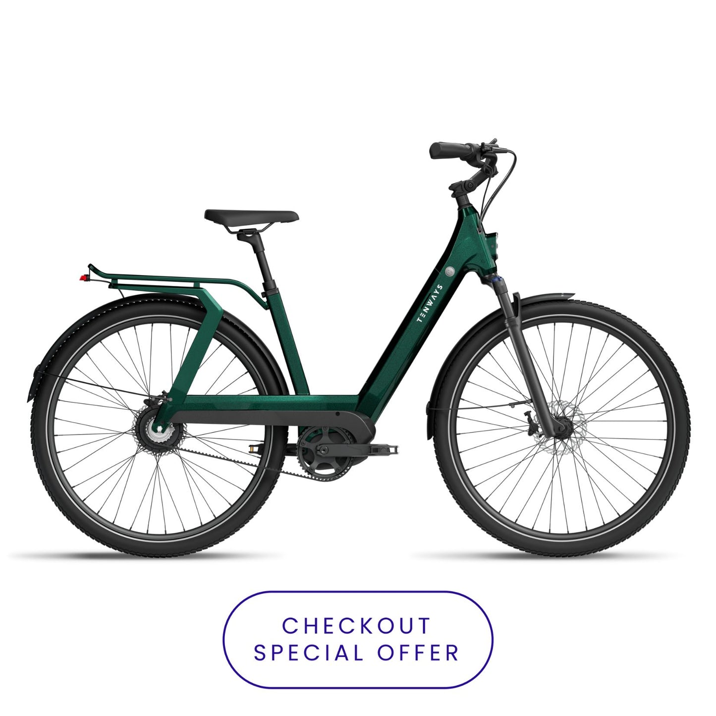 TENWAYS AGO T  | Urban All-rounder e-Bike | 100 km