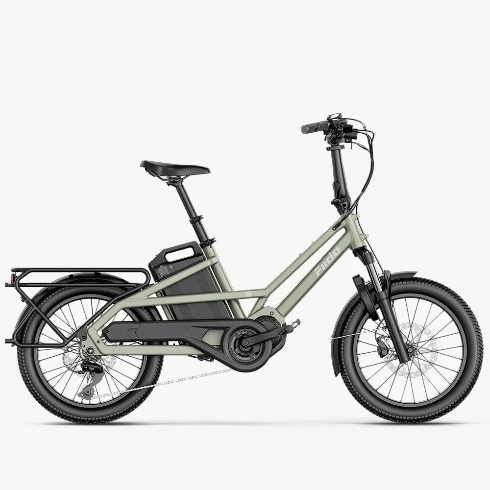 Fiido T3 – Bicicleta Elétrica Cargo Urbana e Familiar