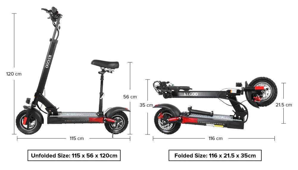 KUGOO Kirin M4 Pro | Trotinete elétrica 500W - UNFUEL