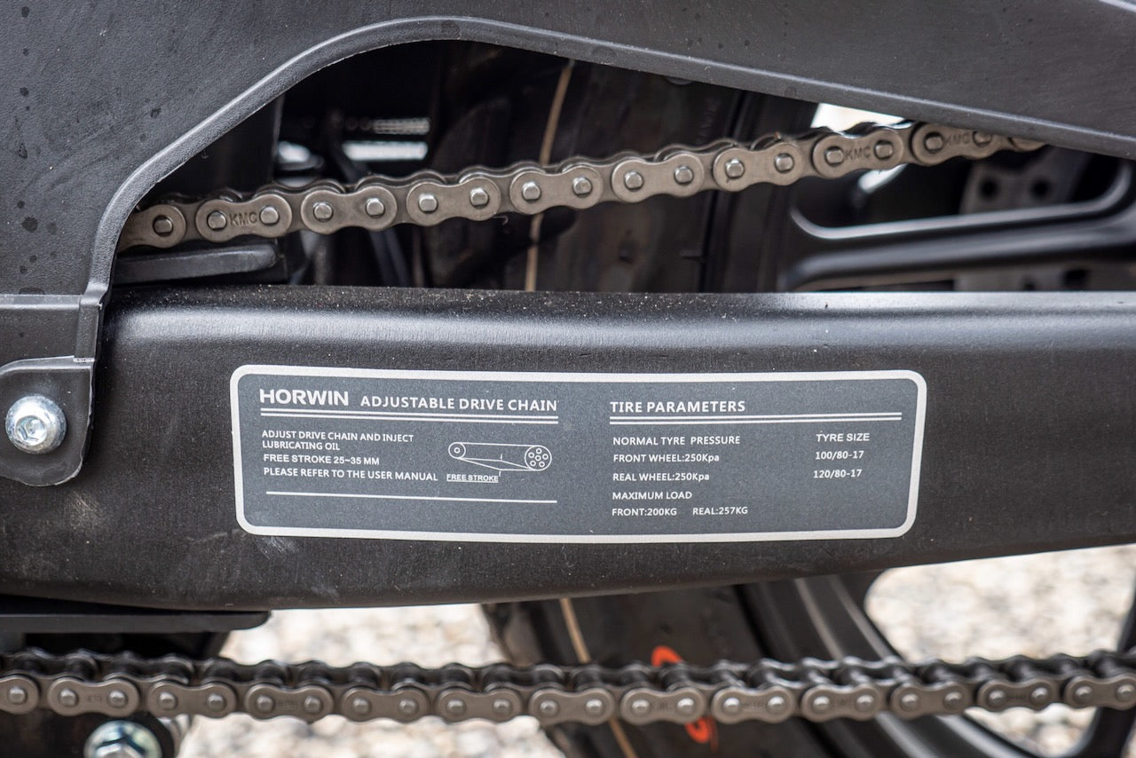 Horwin CR6 | Mota elétrica | 125cc equiv | 120 km
